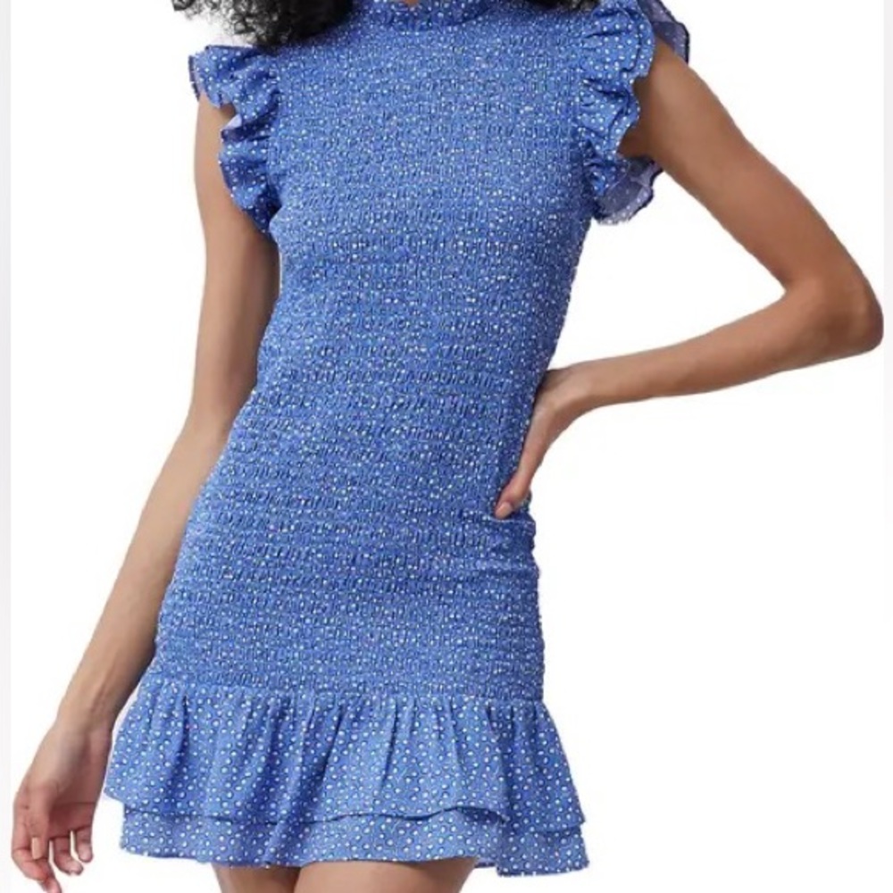 Elao Verona Crepe Smocked Minidress
FRENCH CONNECTION